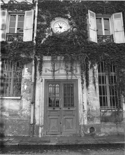 Détail de l'aile ouest : porte.