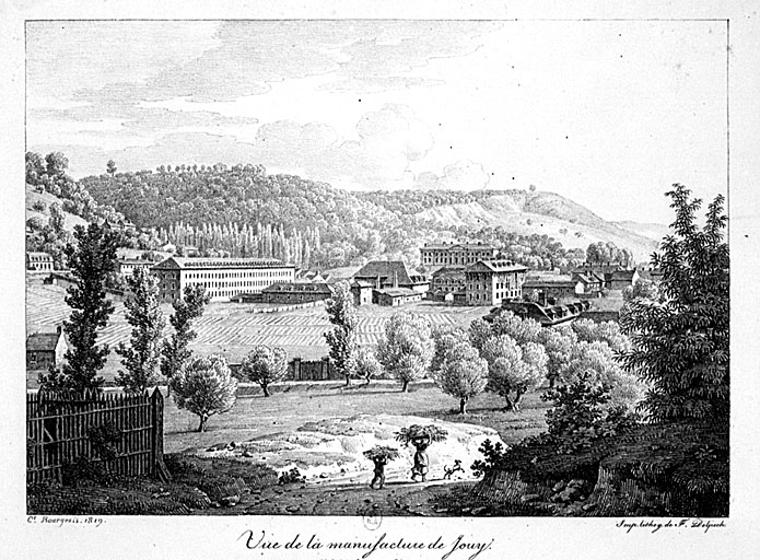 Vue d'ensemble en 1819.