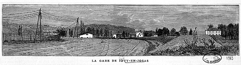La gare de Jouy-en-Josas.