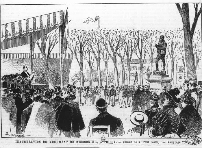 Inaugauration du monument en 1894.