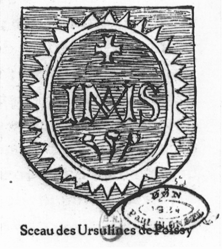 Sceau des Ursulines de Poissy.