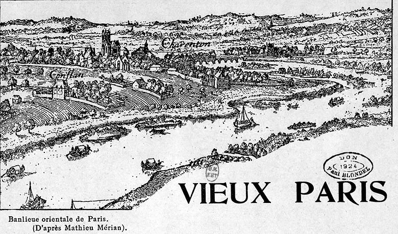 Vue prise de l'ouest.