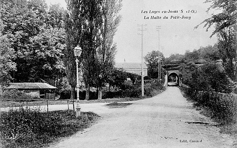 La halte du Petit-Jouy.