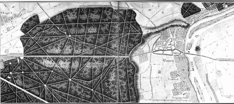 Partie ouest de la forêt de Saint-Germain-en-Laye.