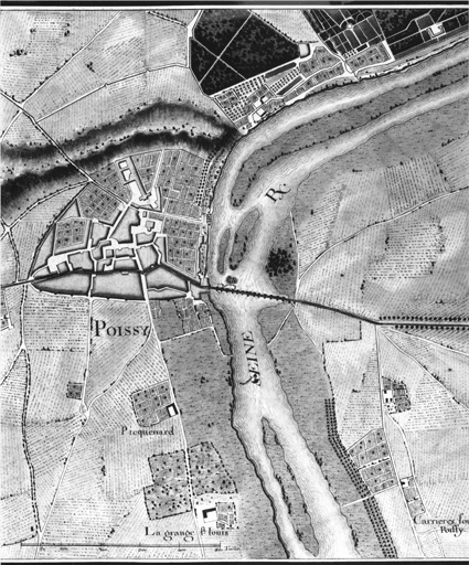 Détail sur Poissy.