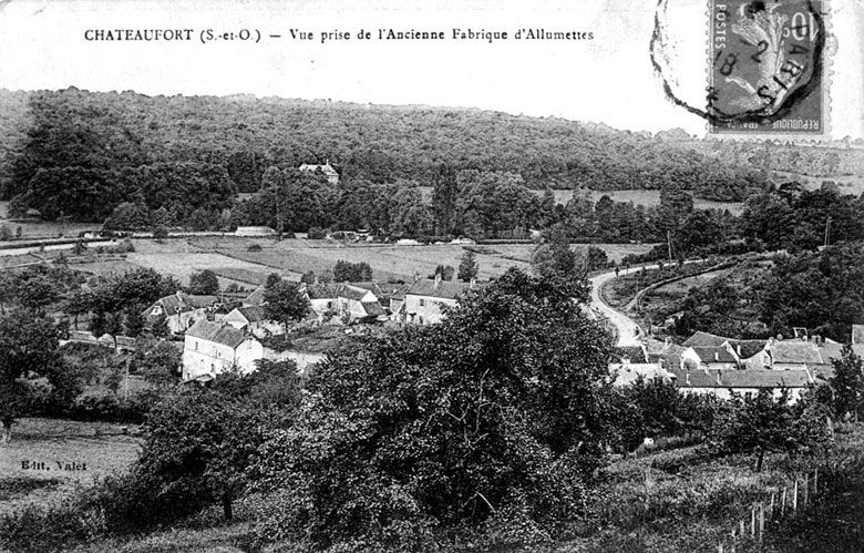 Vue prise du nord.