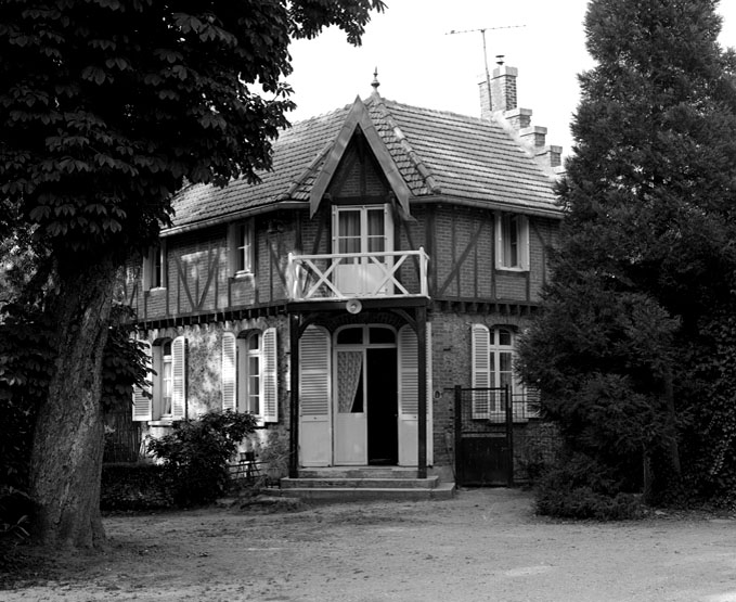 La maison du gardien vue du sud.