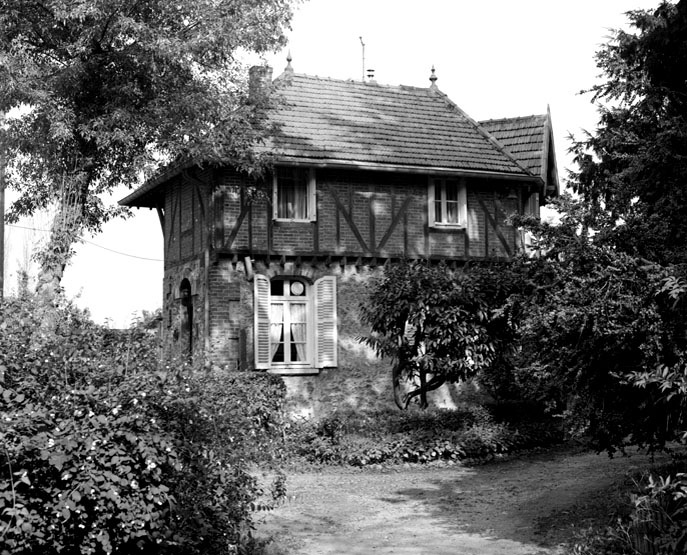 La maison du gardien vue du nord-ouest.