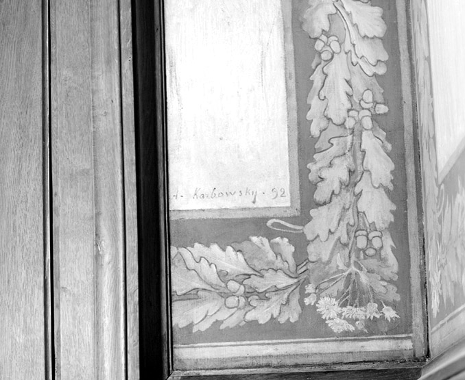 Détail de la signature d'Adrien Karbowsky.