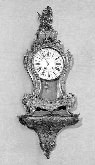 Pendule (d'applique), style rocaille