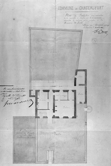 Plan de la maison.