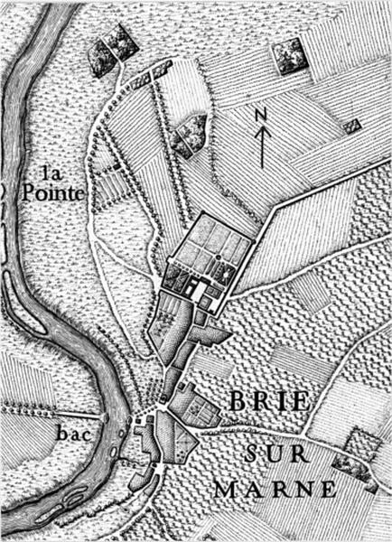 Carte de Delagrive, feuille 2.