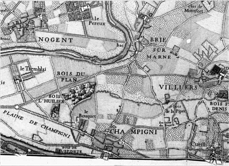 Carte de Delagrive, feuille 2.