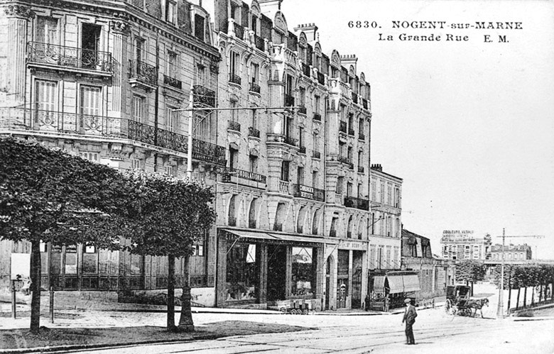 Vue de la Grande Rue.