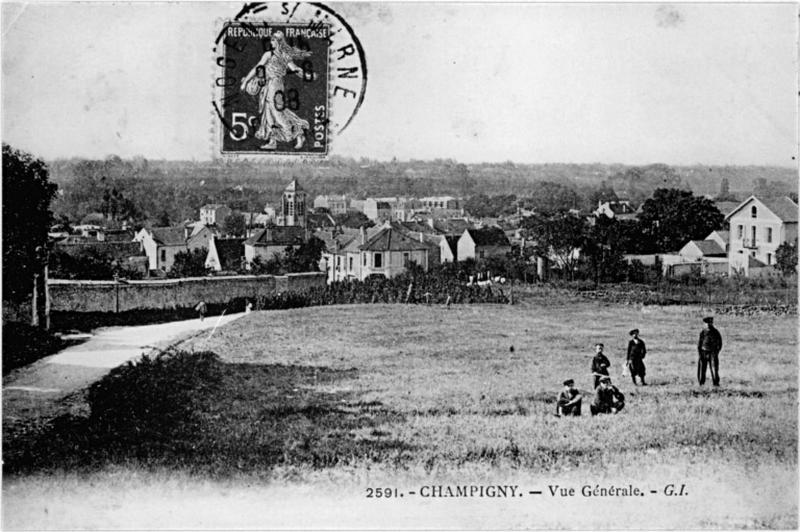 Vue générale prise du nord-est.