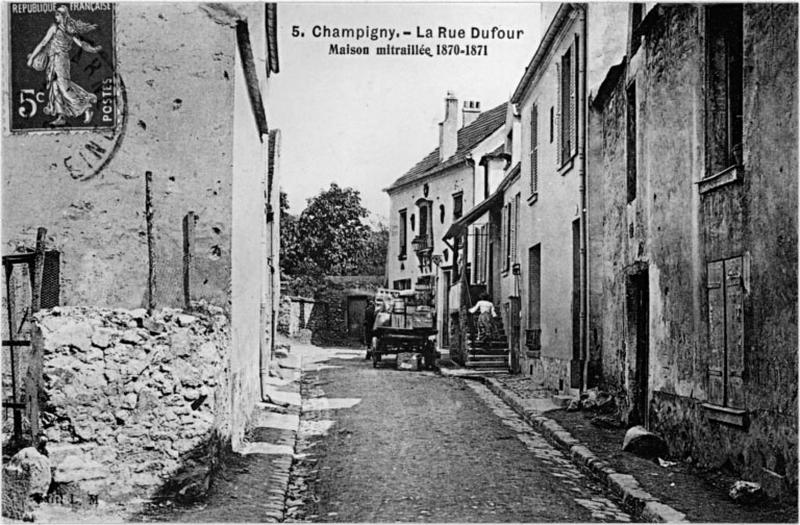Maisons 12 à 18 rue du Four.