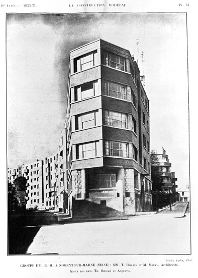 Angle des rues Anquetil (à droite) et Théodore Honoré (à gauche).