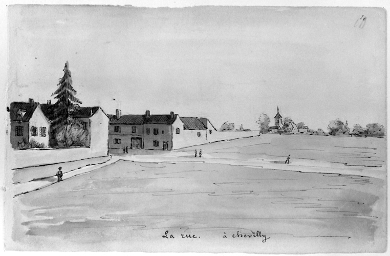La rue à Chevilly.