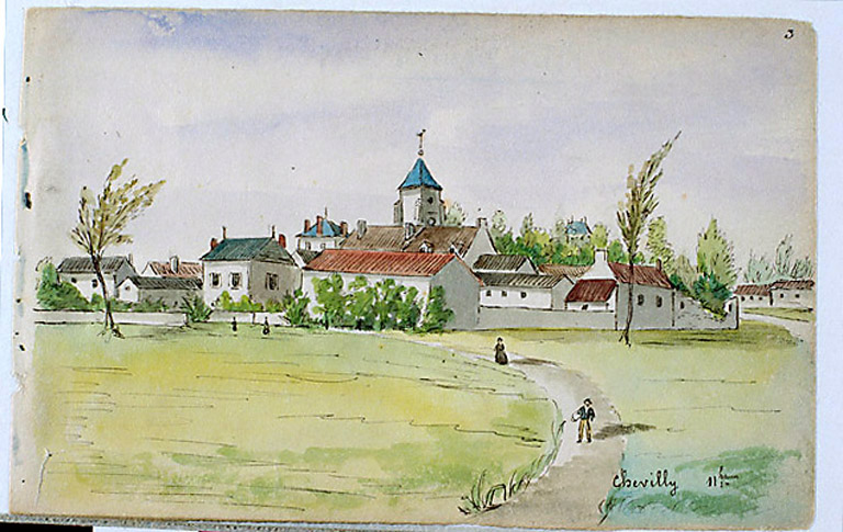 Vue générale à 11 heures.