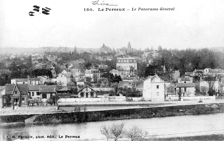 Vue générale prise du sud-est.
