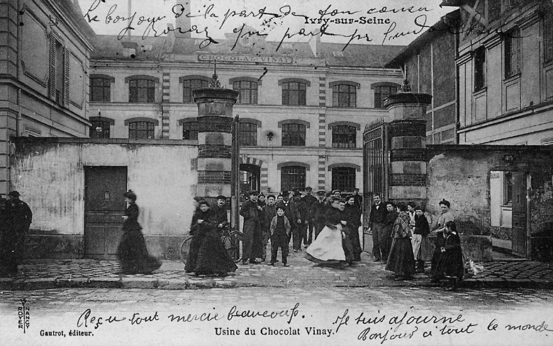 Entrée de l'usine.