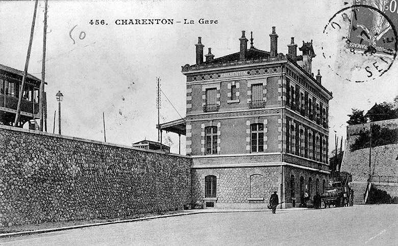 Vue de la seconde gare.