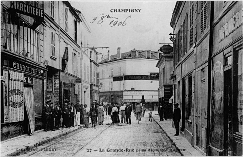 Rue Mignon, aujourd'hui rue Albert-Thomas, aujourd'hui dénaturée et reconstruite.