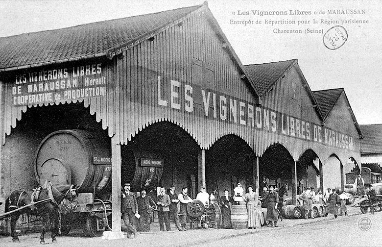 Entrepôt général de vin.