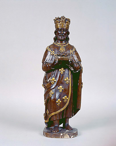 Statuette : saint Louis