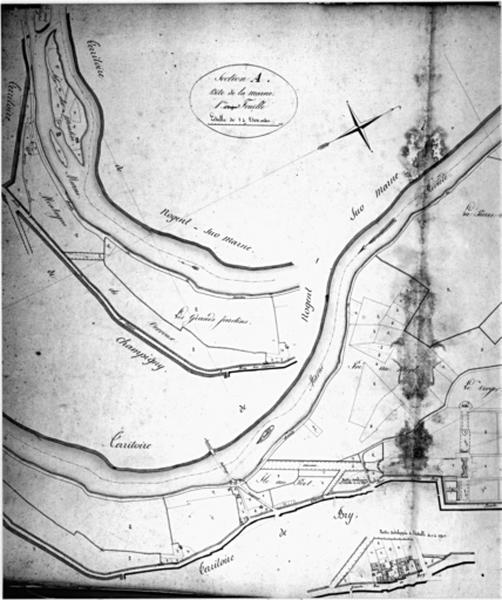 Cadastre, section A.