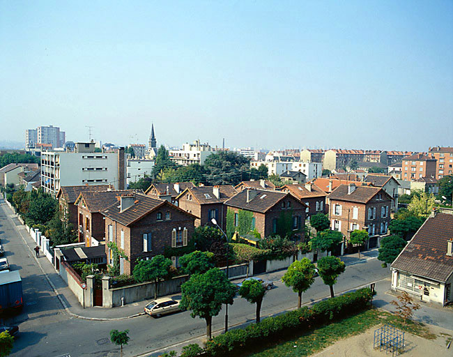 Vue d'ensemble de la cité ouvrière Le Renard.