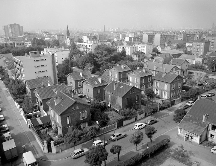 Vue d'ensemble de la cité ouvrière.