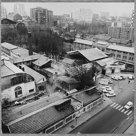 Extrémité est de l'établissement : l'ancienne scierie de la fabrique d'orgues.