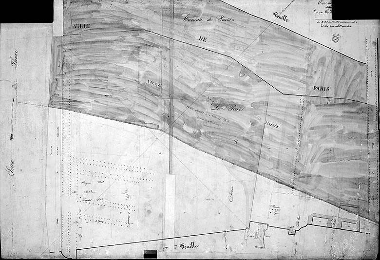 Extrait de cadastre, section A.