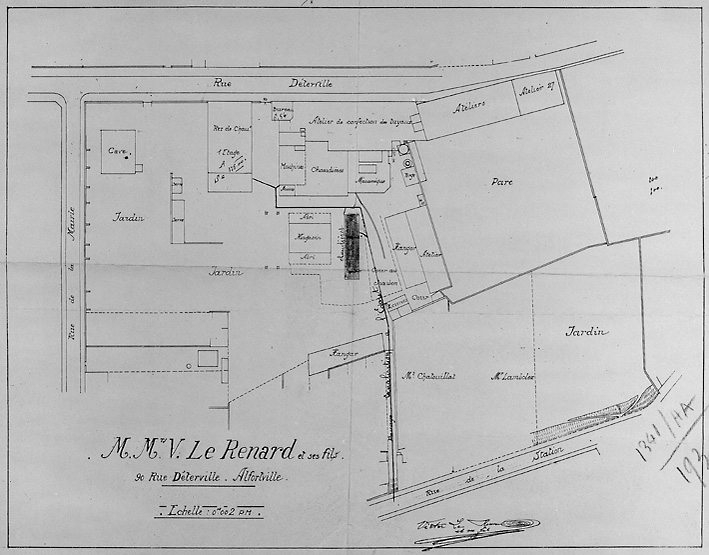 Plan d'ensemble, 1930.