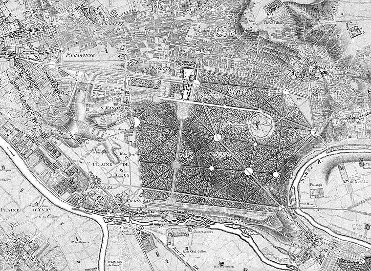 Carte des Chasses, feuille 6.