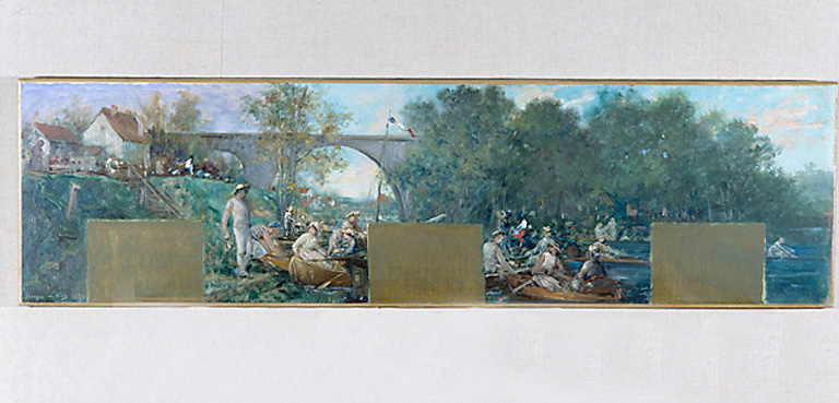 Canotiers sur la Marne.