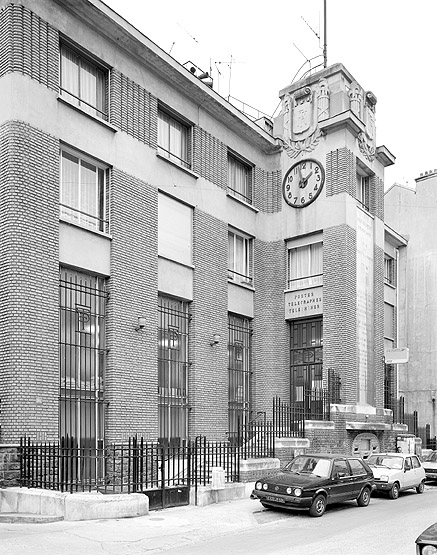 Façade antérieure.
