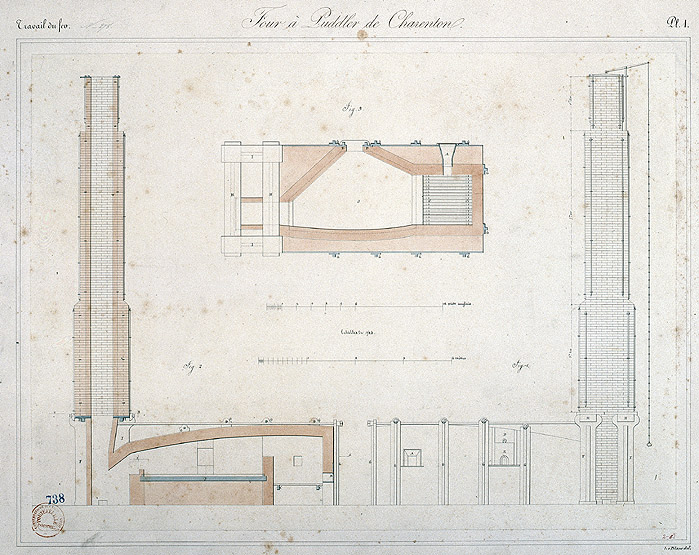 Four à puddler de Charenton.