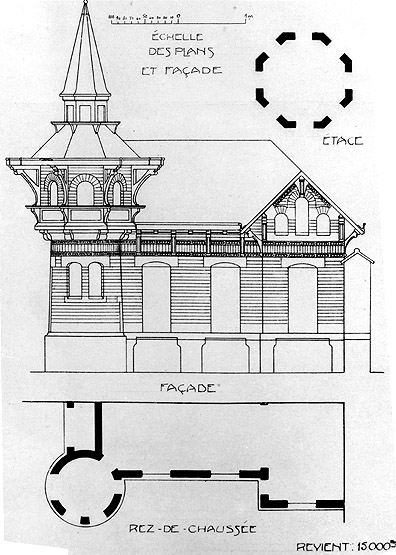Bâtiment construit par G.Guyon et ses fils, architecte, 10 rue de Sully à Charenton (aujourd'hui démoli).
