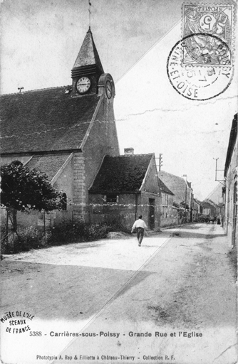 Vue prise de la Grande Rue (avant 1911).