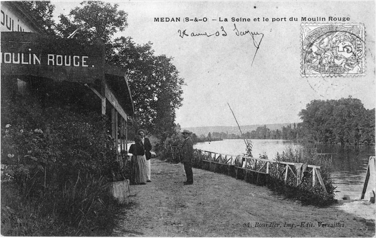 Restaurant en bord de Seine.