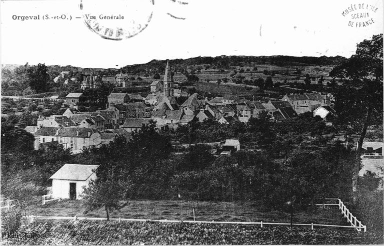 Vue du centre prise du nord-est.