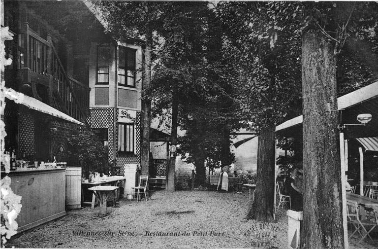 Vue de la terrasse.