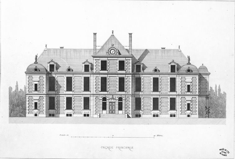 Façade antérieure.