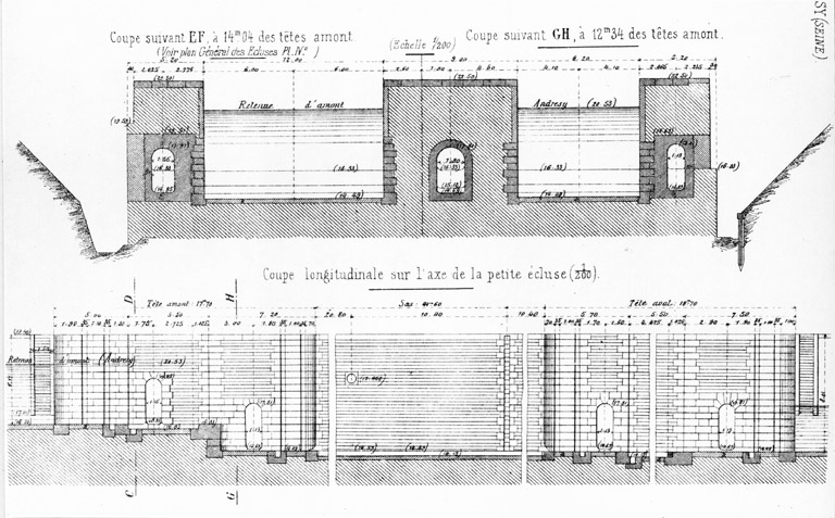 Écluses dite écluses de la Dérivation
