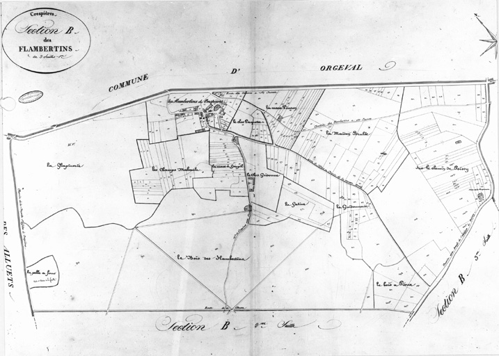 Cadastre, section B1.