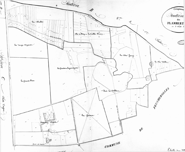 Cadastre, section B3.