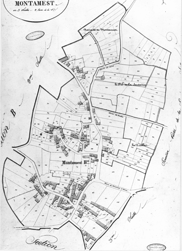 Cadastre, 1821.