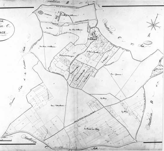 Cadastre, 1821.